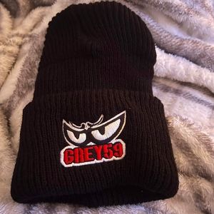 Brand new with tags G59 Black eye beanie